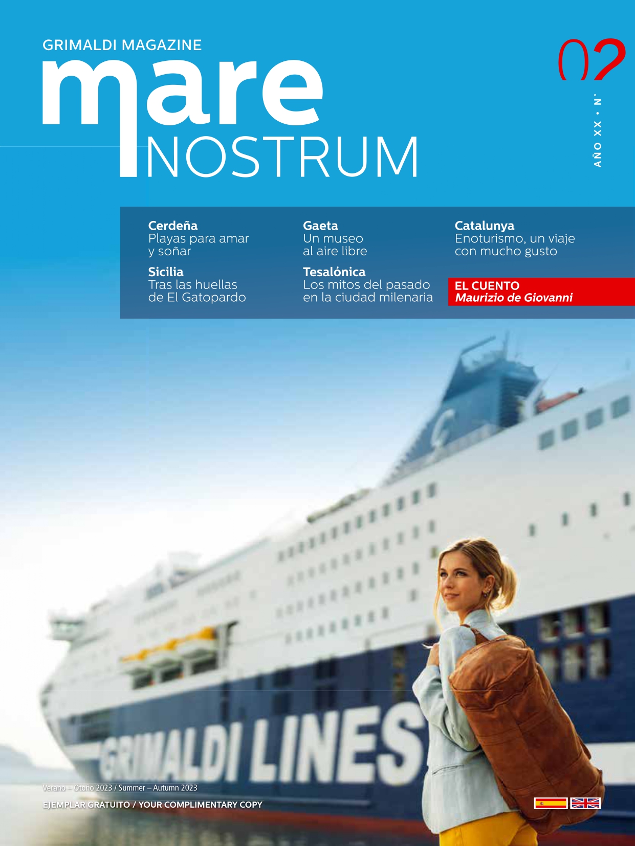 Grimaldi Magazine Mare Nostrum (Year XX n. 2) Spanish-English