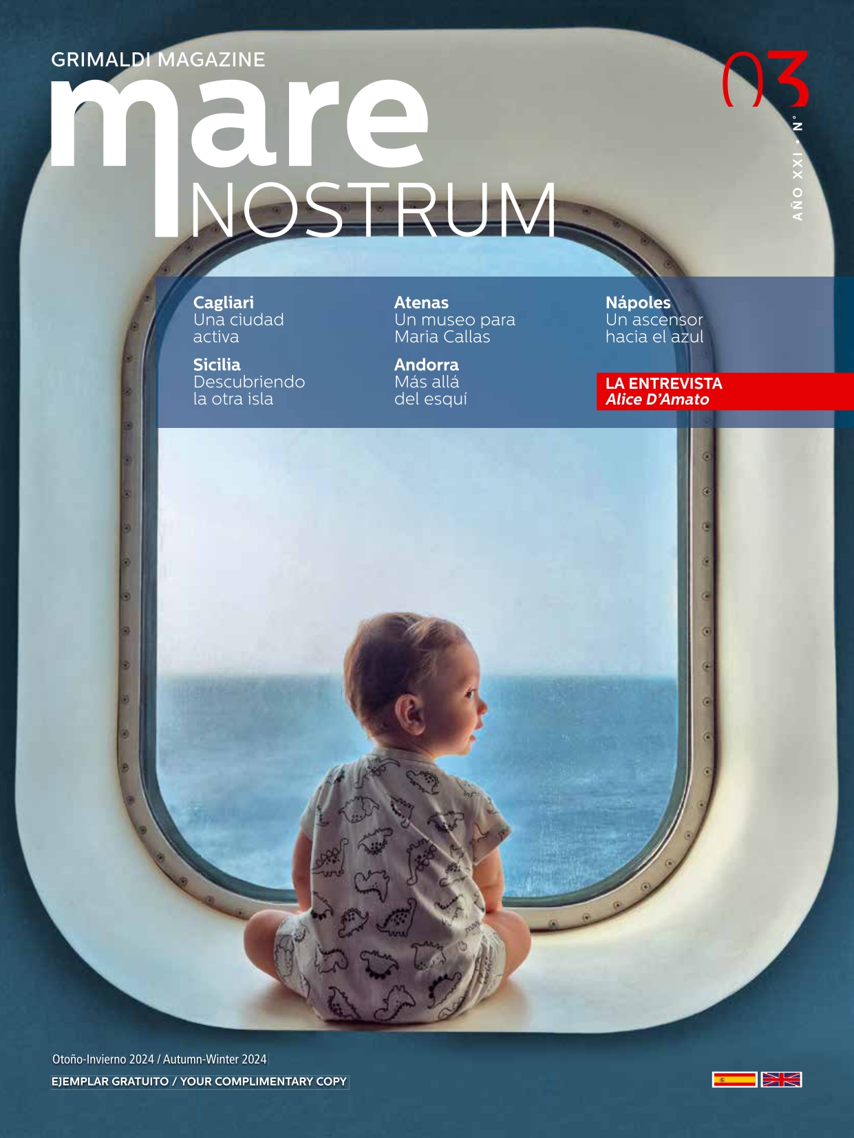 Grimaldi Magazine Mare Nostrum (Year XXI n. 3) Spanish-English